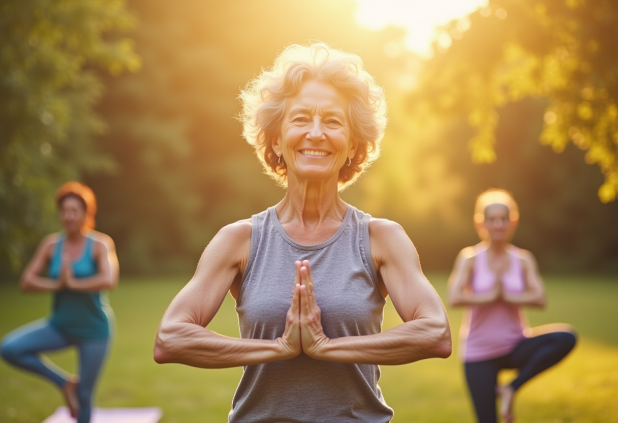 Медитативна поза в йозі для релаксації